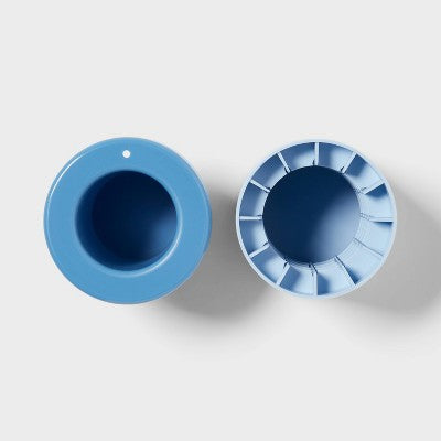  2pc Silicone Crushed Ice Squeezable Cylinder Ice Cube Mold - Room Essentials™