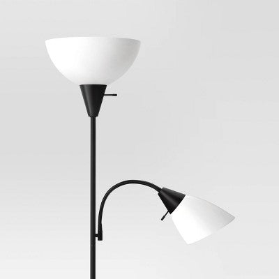  Torchiere With Task Light Floor Lamp - Room Essentials™