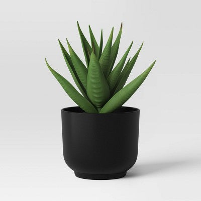  Succulent Artificial In Black Pot - Room Essentials™