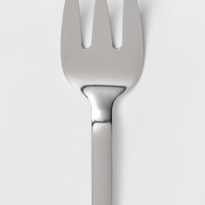  3pc Squared Straight Serving Set - Room Essentials™: Stainless Steel Utensils, Serving Fork & Spoons, Dishwasher-Safe