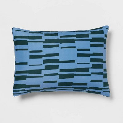  Foster Microfiber Reversible Comforter & Sheets Set Blue/Dark Green - Room Essentials™