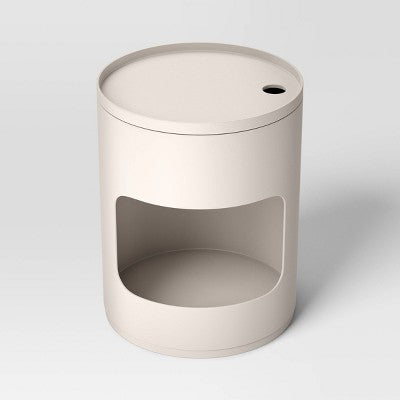  Stacking Dorm Side Table With Lid - Room Essentials™