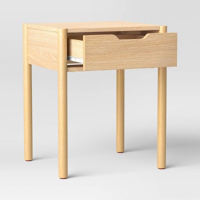  Scandi Nightstand Natural - Room Essentials™