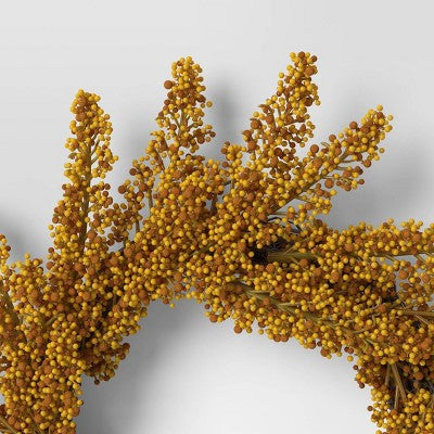  Goldenrod Fall Mini Wreath - Room Essentials™