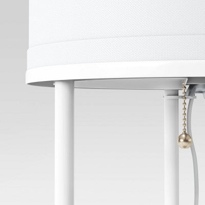  Shelf Floor Lamp White - Room Essentials™
