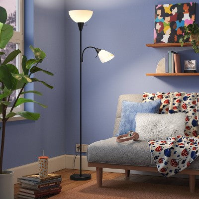  Torchiere With Task Light Floor Lamp - Room Essentials™
