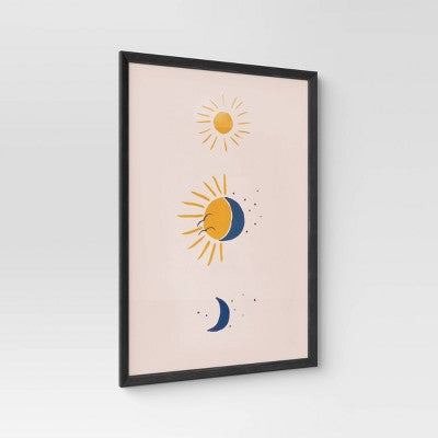  Wedge Poster Frame Black - Room Essentials™