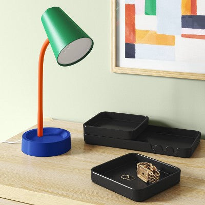  3pc Stackable Melamine Decorative Trays - Room Essentials™