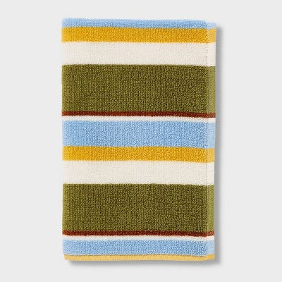  2pk Colorblock Harvest Hand Towel Set - Room Essentials™