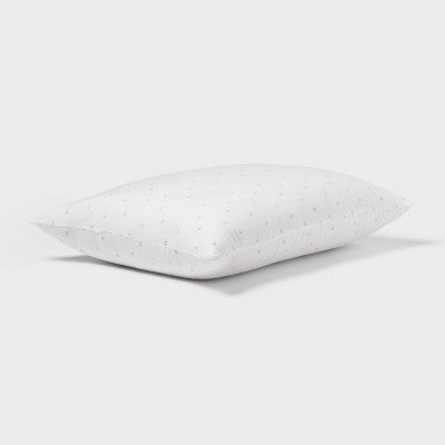  Standard/Queen Medium/Firm Machine Washable Plush Pillow White - Room Essentials™