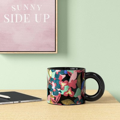 16oz Stoneware Vintage Floral Print Mug - Room Essentials™