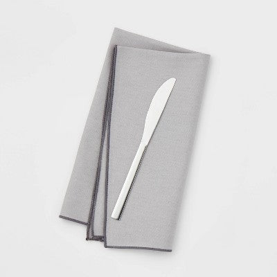  3pc Knife Set - Room Essentials™: Stainless Steel Dinner Knives, Dishwasher-Safe, Silver, Service For 3