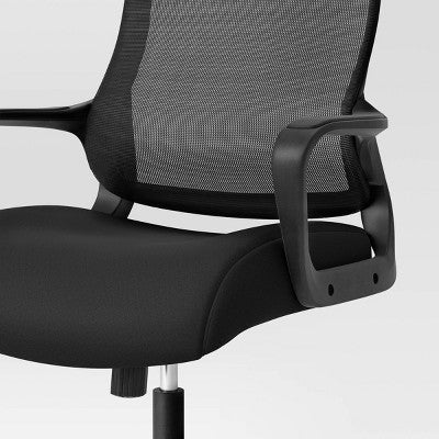  Comfort Office Chair Black - Room Essentials™