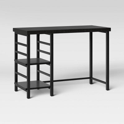  Adjustable Dorm Storage Desk Black - Room Essentials™
