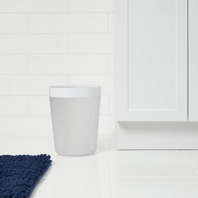  Wastebasket Frosted - Room Essentials™