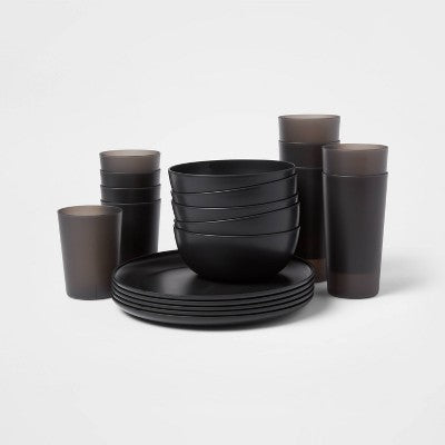  20pc Plastic Dinnerware Set - Room Essentials™