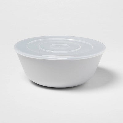  16pc Plastic Dishware Set Gray - Room Essentials™: Dinnerware, Microwave & Dishwasher Safe, Service For 4