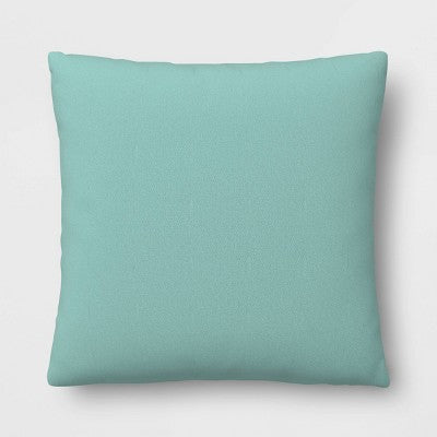  17"x17" Reversible Square Outdoor Pillow - Room Essentials™