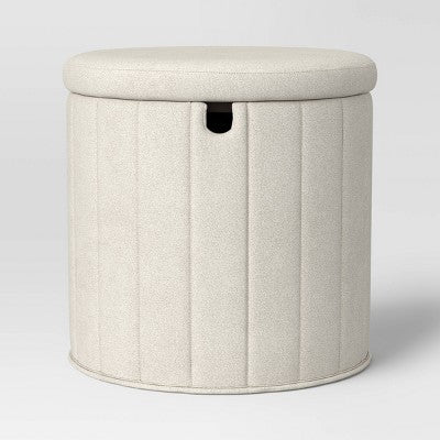  Folding Round Storage Ottoman - Room Essentials™