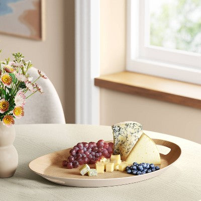  19" Melamine Serving Tray With Handle - Room Essentials™