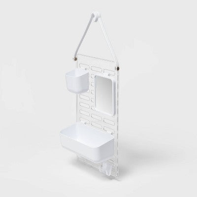  Adjustable Shower Caddy White - Room Essentials™
