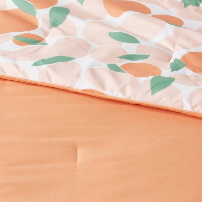  Reversible Microfiber Fruit Print Comforter - Room Essentials™