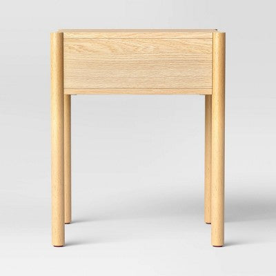  Scandi Nightstand Natural - Room Essentials™
