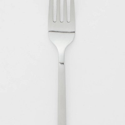  20pc Flatware Set Silver - Room Essentials™: Stainless Steel Silverware Set, Service For 4, Includes Forks, Spoons, Knives