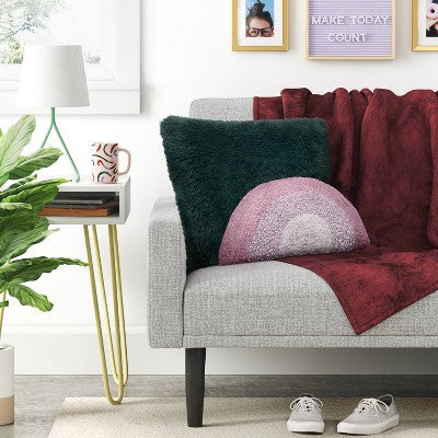  Faux Fur Throw Pillow - Room Essentials™