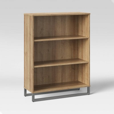  Mixed Material 3 Shelf Bookcase - Room Essentials™