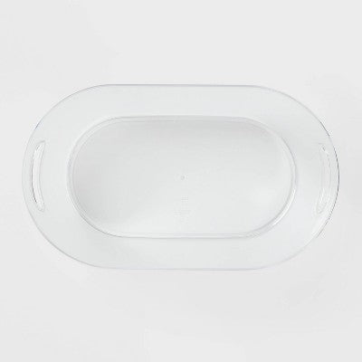  4gal Plastic Beverage Tub - Room Essentials™: Clear Drink Bucket, Ice Bucket, Dishwasher-Safe