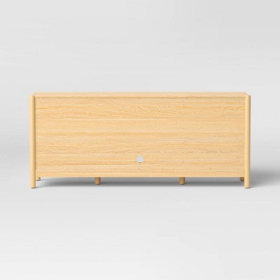  Scandi Media ,TV Stand For TVs Up To 59" Natural - Room Essentials™