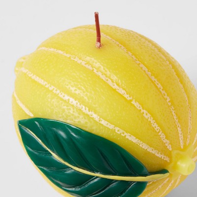 Lemon Figural Candle - Room Essentials™