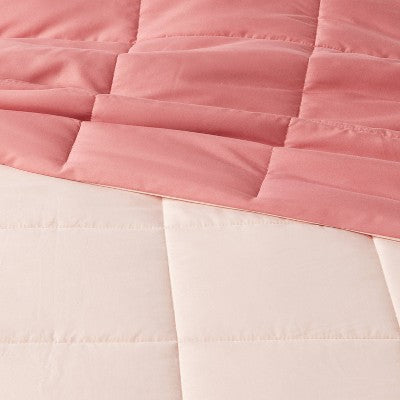  Reversible Microfiber Solid Comforter - Room Essentials™