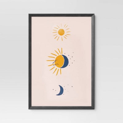  Wedge Poster Frame Black - Room Essentials™