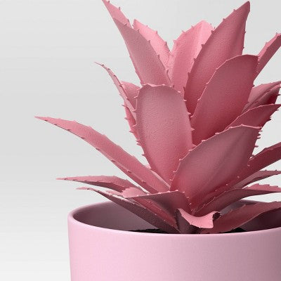  3pk 9.06" Succulent Artificial Plants Pink - Room Essentials™