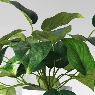  Pothos Artificial Plant In White Pot - Room Essentials™