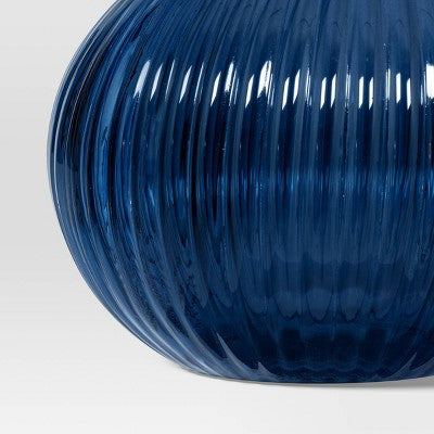  Ribbed Round Vase - Room Essentials™