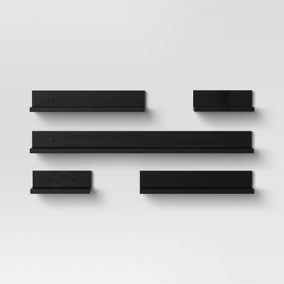  5pk Wall Shelf Picture Ledge - Room Essentials™