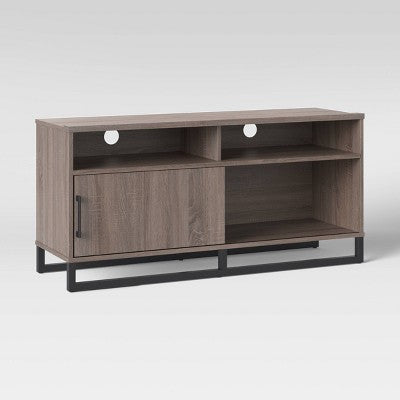  Mixed Material TV Storage Stand For TVs Up To 54" With Sliding Doors - Room Essentials™