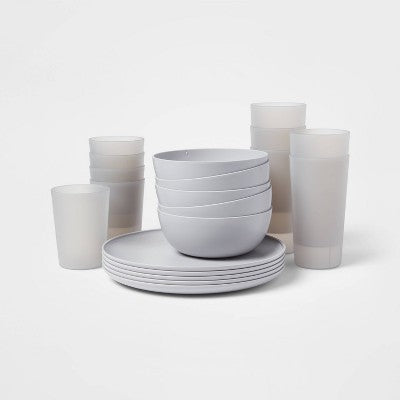  20pc Plastic Dinnerware Set - Room Essentials™