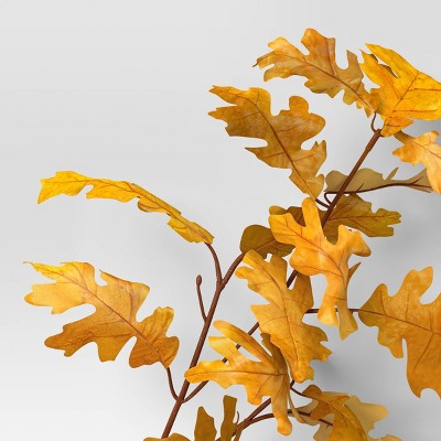  Yellow Oak Leaf Stem - Room Essentials™