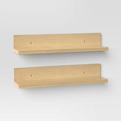 15" Wall Shelf Picture Ledge 2pk - Room Essentials™