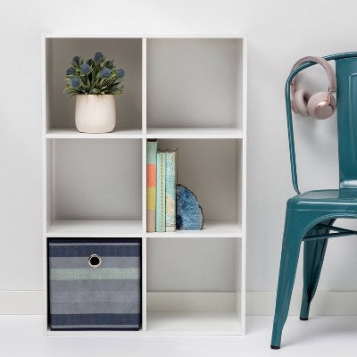  11" 6 Cube Organizer Shelf - Room Essentials