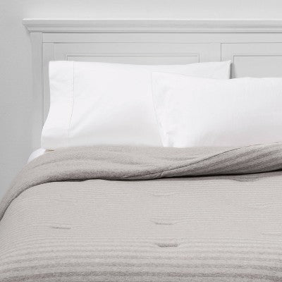  Stripe Jersey Comforter - Room Essentials™