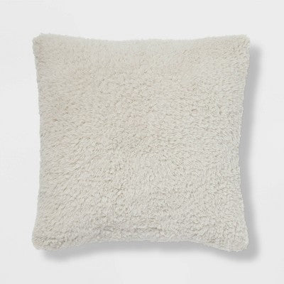  Sherpa Square Pillow - Room Essentials™