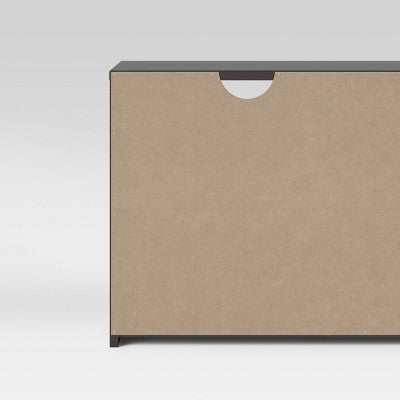  Storage TV Stand For TVs Up To 43" Black - Room Essentials™