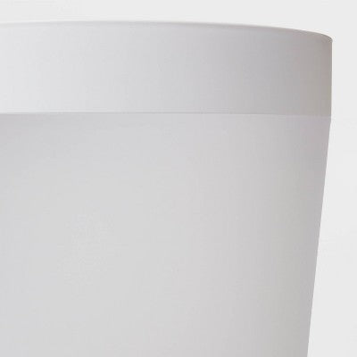  Wastebasket Frosted - Room Essentials™