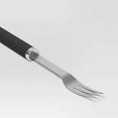  3pc Stainless Steel Grill Tool Set With Handles Light Silver - Room Essentials™: BBQ Accessories, Polypropylene Grip, No Assembly Required