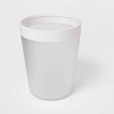  Wastebasket Frosted - Room Essentials™